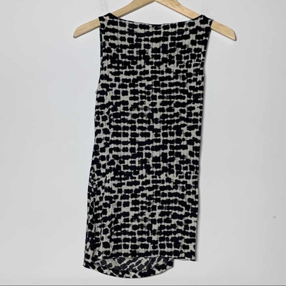 NWT Ann Taylor‎ Scoop Neck Drape Front Gathered Sides Sleeveless Top